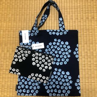 マリメッコ(marimekko)のnaaさま専用 marimekko マリメッコ トートバッグ ポーチ 2個セット(トートバッグ)