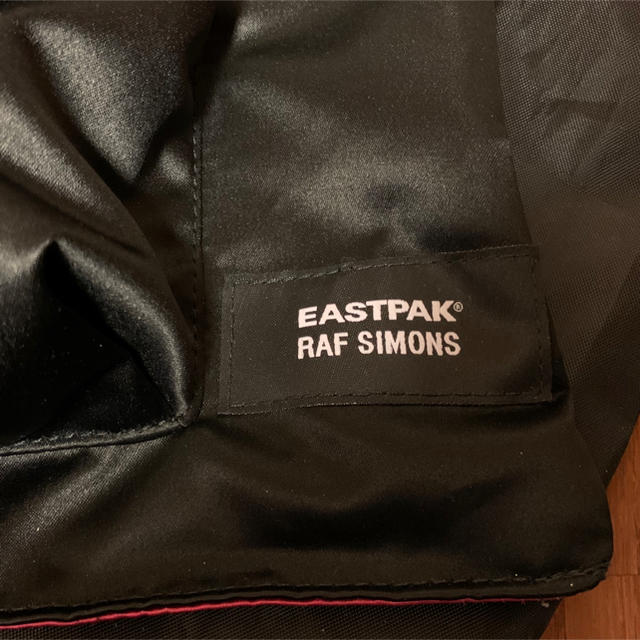 正規品 RAF SIMONS EASTPACK バックパック ブラック黒/ピンク