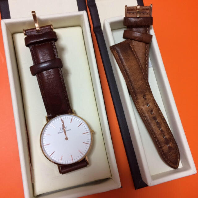 Daniel Wellington(ダニエルウェリントン)のお値下げ可、ダニエルウェリントン　腕時計　 レディースのファッション小物(腕時計)の商品写真