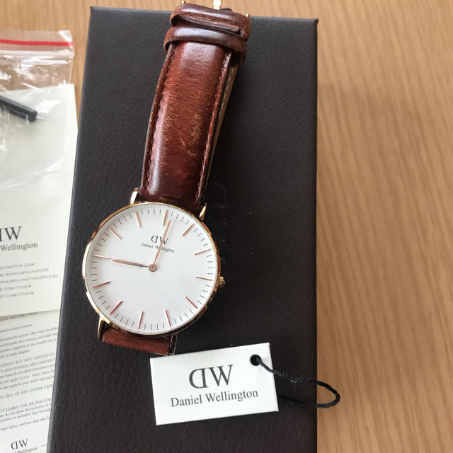 Daniel Wellington(ダニエルウェリントン)のお値下げ可、ダニエルウェリントン　腕時計　 レディースのファッション小物(腕時計)の商品写真