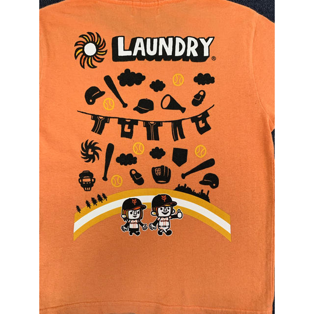 LAUNDRY(ランドリー)の★ちーこ様専用★ランドリー 120cm ジャイアンツTシャツ キッズ 巨人 スポーツ/アウトドアの野球(応援グッズ)の商品写真