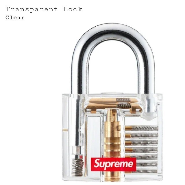 Supreme(シュプリーム)のSupreme Transparent Lock メンズのメンズ その他(その他)の商品写真