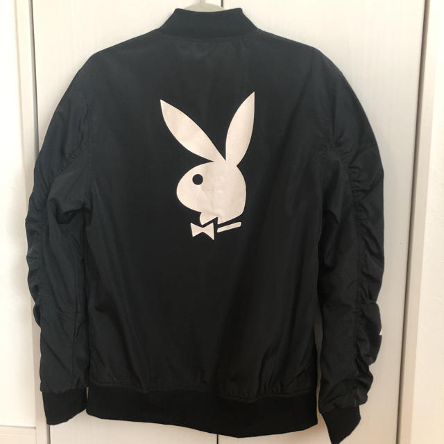 PLAYBOY(プレイボーイ)のPLAYBOY★プレイボーイ★MA_1 レディースのジャケット/アウター(ブルゾン)の商品写真