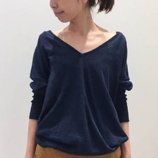 アパルトモンドゥーズィエムクラス(L'Appartement DEUXIEME CLASSE)のみるおさま専用です  Linen Vネックプルオーバー(ニット/セーター)