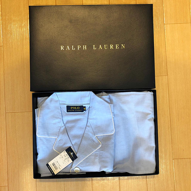 POLO RALPH LAUREN(ポロラルフローレン)のポロラルフローレン　ルームウェア　ブルー レディースのルームウェア/パジャマ(ルームウェア)の商品写真