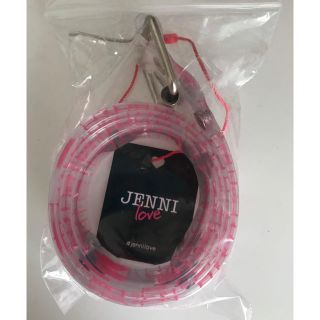 ジェニィ(JENNI)のjenni love ロゴクリアベルト　新品　未開封(ベルト)