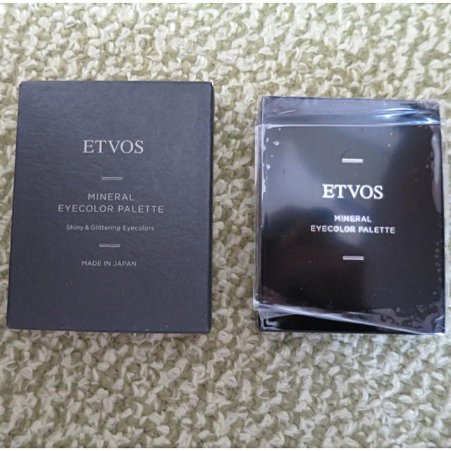 ETVOS(エトヴォス)のエトヴォス　ミネラルアイカラーパレット　ショコラベージュ  中古美品 コスメ/美容のベースメイク/化粧品(アイシャドウ)の商品写真