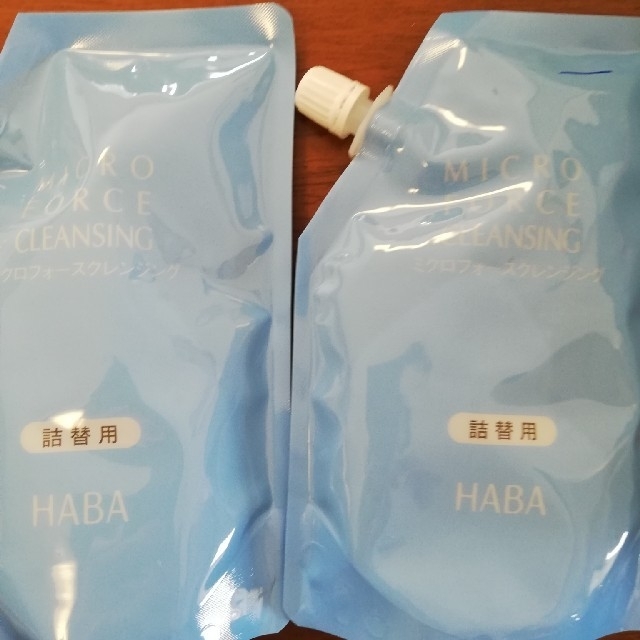 ハーバー　HABA　ミクロフォースクレンジング 240mL・詰替用　２個