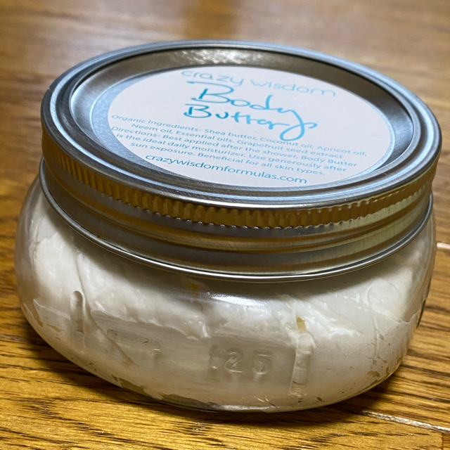 新品未使用　CRAZY WISDOM Body Butter ボディバター コスメ/美容のボディケア(ボディクリーム)の商品写真