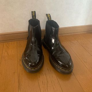 ドクターマーチン(Dr.Martens)のDR.MARTENS 🌿 エナメル サイドゴアブーツ 即購入OK(ブーツ)