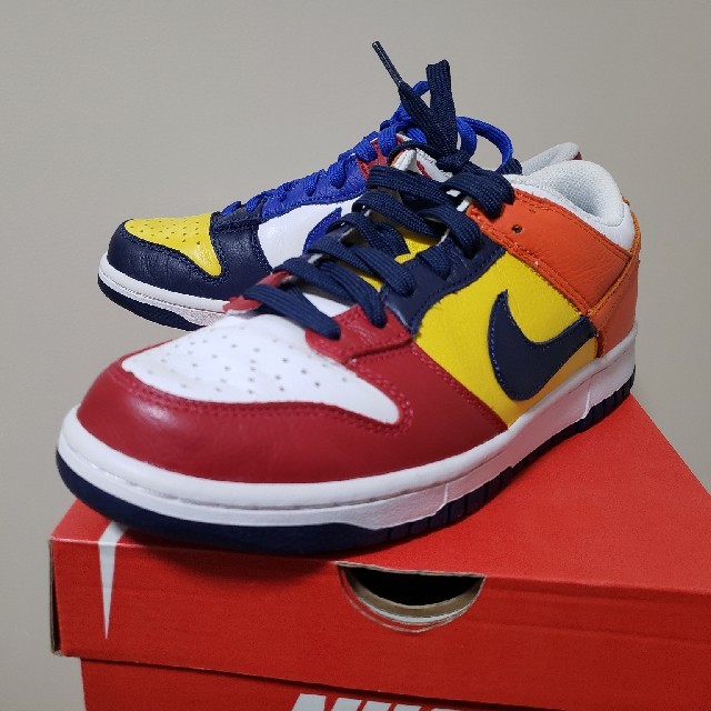 スニーカーNIKE DUNK Low 25cm 激レア WHAT THE US7