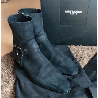 サンローラン(Saint Laurent)のSAINT LAURENT ■美品■サンローラン ワイアット ハーネス ブーツ(ブーツ)