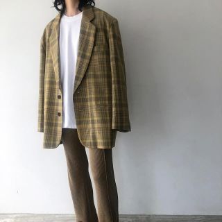 セットアップ　パンツ　TODAYFUL Check Over Jacket