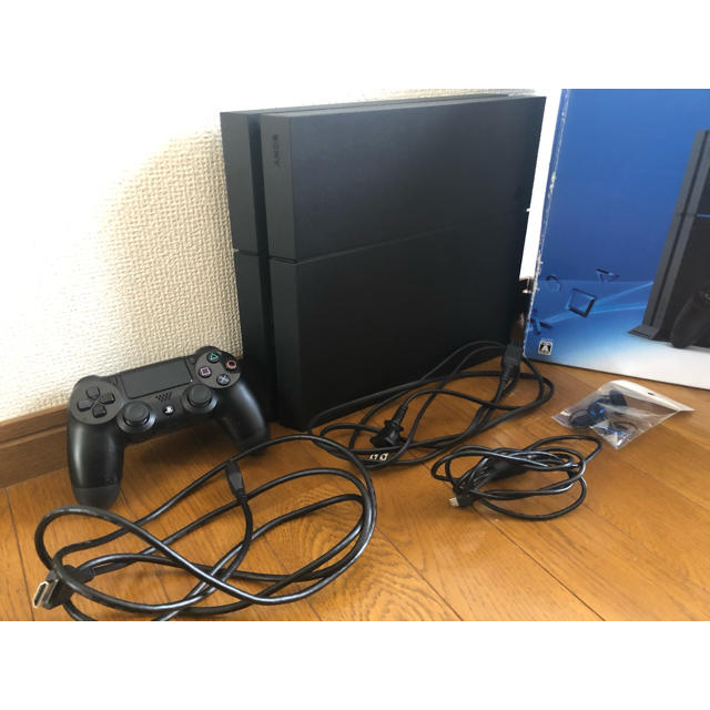 PS4 新品未使用 ジェットブラック 500GB 2点セット