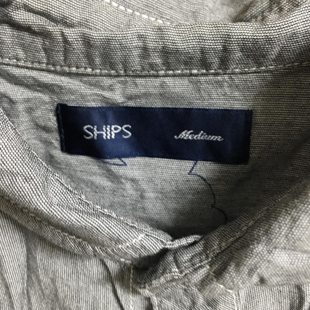 SHIPS(シップス)のシップス シャツ グレー メンズのトップス(シャツ)の商品写真