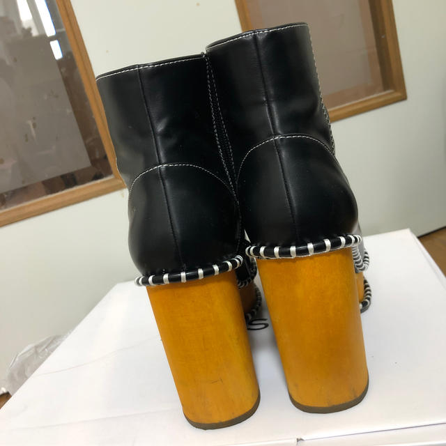 moussy(マウジー)のmoussy wood sole ブーツ レディースの靴/シューズ(ブーツ)の商品写真