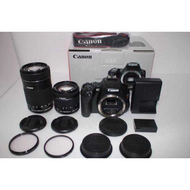 極上品☆canon kiss x10☆標準&望遠ダブルレンズセット☆1 大きい割引