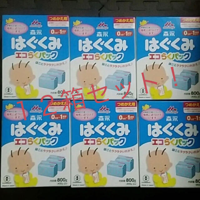 はぐくみ　エコらくパック　１２箱セット　送料無料