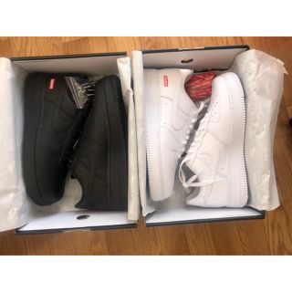 supreme af1   白黒セット