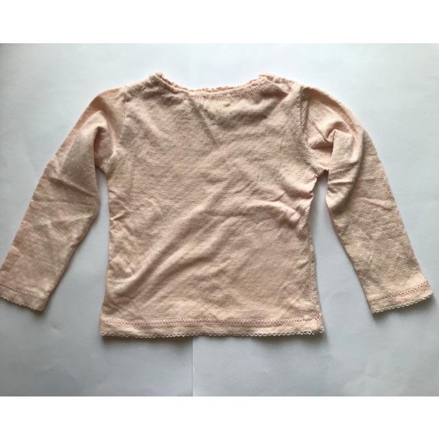 HusHush(ハッシュアッシュ)のHUSHUSH（ハッシュアッシュ）ロンT キッズ/ベビー/マタニティのキッズ服女の子用(90cm~)(Tシャツ/カットソー)の商品写真