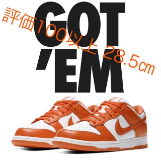 ナイキ(NIKE)のNIKE DUNK LOW ORANGE BLAZE size28.5cm(スニーカー)