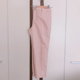 マッキントッシュフィロソフィー(MACKINTOSH PHILOSOPHY)の春色🌸マッキントッシュ　ピンクベージュ　パンツ(クロップドパンツ)