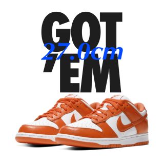 ナイキ(NIKE)の27.0cm NIKE DUNK LOW “Orange Blaze”(スニーカー)