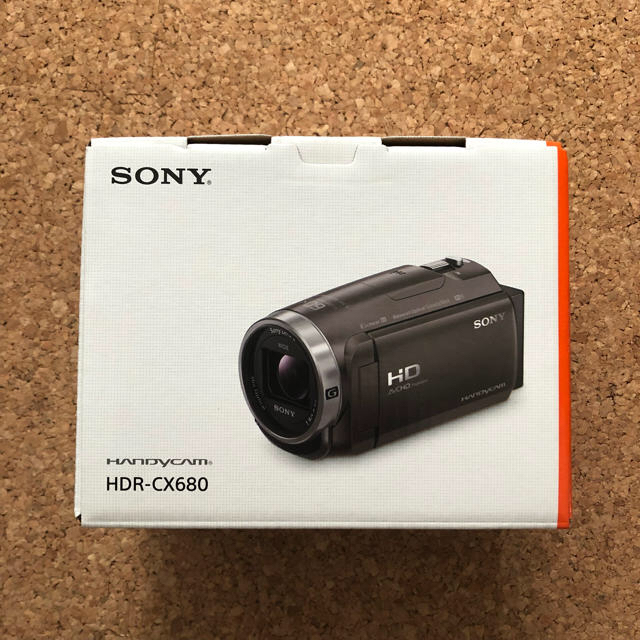 SONY(ソニー)の【専用ページ】国内正規品SONY HDR-CX680(W) ソニー ビデオカメラ スマホ/家電/カメラのカメラ(ビデオカメラ)の商品写真