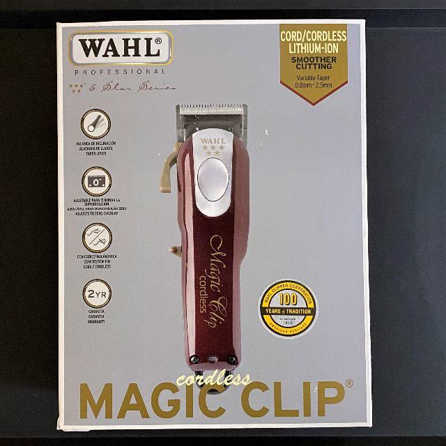 即納 WAHL MAGIC CLIP 新品 5star 理容 バリカン 業務用スマホ/家電/カメラ