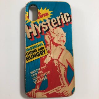 ヒステリックグラマー(HYSTERIC GLAMOUR)のヒステリックグラマー iPhone X用ケース(iPhoneケース)