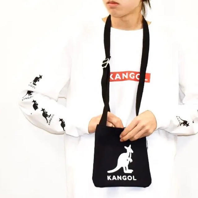 KANGOL(カンゴール)の【KANGOL】キャンバス mini サコッシュ ショルダーバッグ レディースのバッグ(ショルダーバッグ)の商品写真