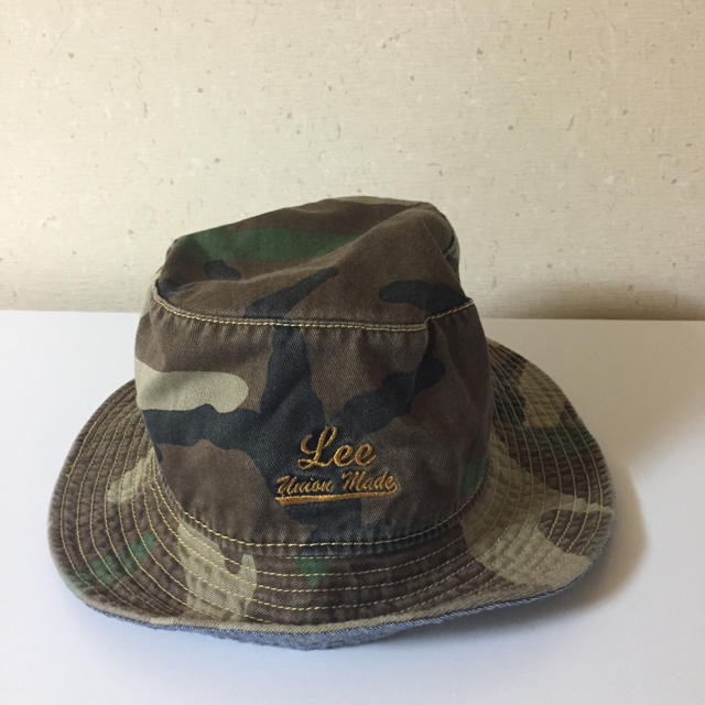 《新品》LEE カモフラ バケットハット ハット 帽子