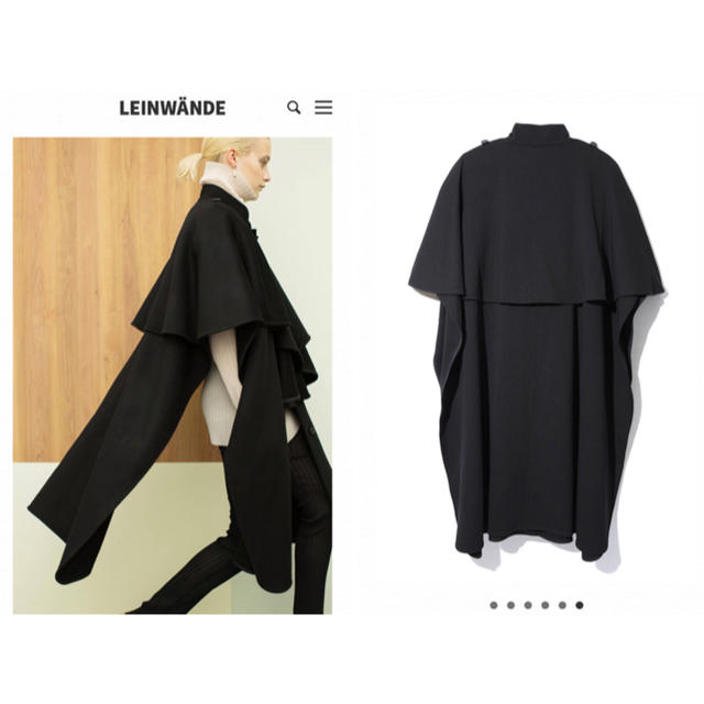 LEINWANDE Mantle Coat コート ポンチョコート LEINWANDE Mantle Coat コート ポンチョコート