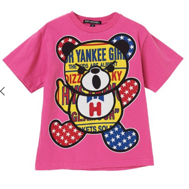 HYSTERIC MINI(ヒステリックミニ)のjoey hysteric  S  ピンク　3点セット キッズ/ベビー/マタニティのキッズ服女の子用(90cm~)(Tシャツ/カットソー)の商品写真