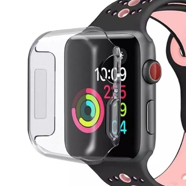 Apple Watch(アップルウォッチ)のApple Watch アップルウォッチ series4/5 保護ケース カバー スマホ/家電/カメラのスマホアクセサリー(モバイルケース/カバー)の商品写真