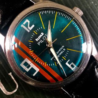 オリス(ORIS)のhmt手巻きPILOTウォッチドーム風防セイコーiwcオメガハミルトンタグホイヤ(腕時計(アナログ))