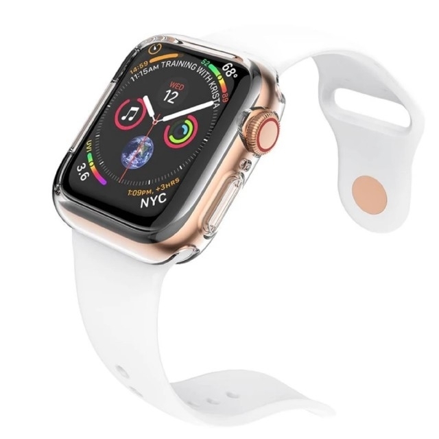 Apple Watch(アップルウォッチ)のApple Watch アップルウォッチ series4/5 保護ケース カバー スマホ/家電/カメラのスマホアクセサリー(モバイルケース/カバー)の商品写真