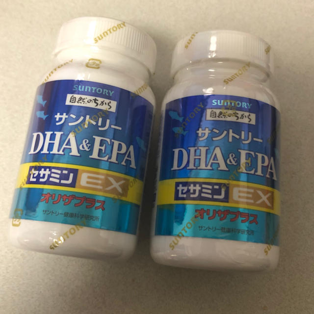 サントリー　自然のちから　DHA&EPA＋セサミンEX120粒×2個セット