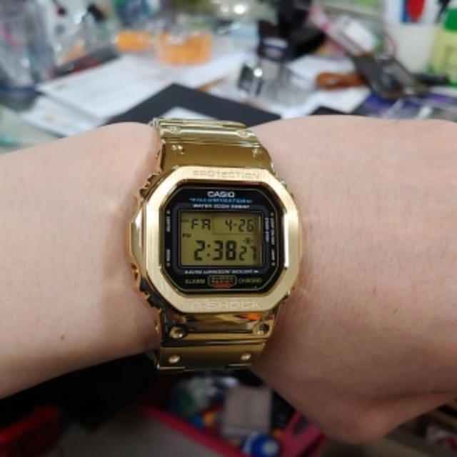 G ショック DW-5600 カスタム用 フルメタル ベルト 未使用新品