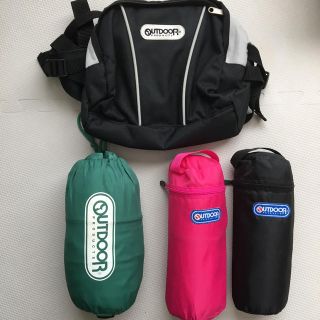 アウトドア(OUTDOOR)の登山に✨サイクリングに✨OUTDOOR 雨具、ウィンドブレーカー、ウェストポーチ(ウェア)