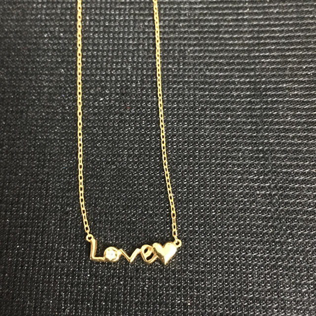 アーカー　loveネックレス18k