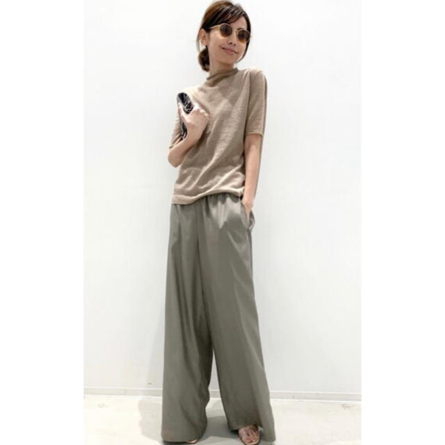 L'Appartement DEUXIEME CLASSE(アパルトモンドゥーズィエムクラス)のL'Appartement Relax Wide pants レディースのパンツ(カジュアルパンツ)の商品写真