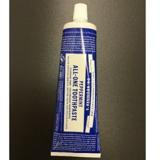 ドクターブロナー(Dr.Bronner)の【最終値下げ！！！】ホワイトニング　歯磨き粉(歯磨き粉)