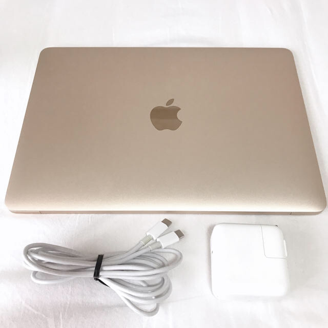 【外装超美品】macbook 12インチ Early 2015 ゴールド 故障