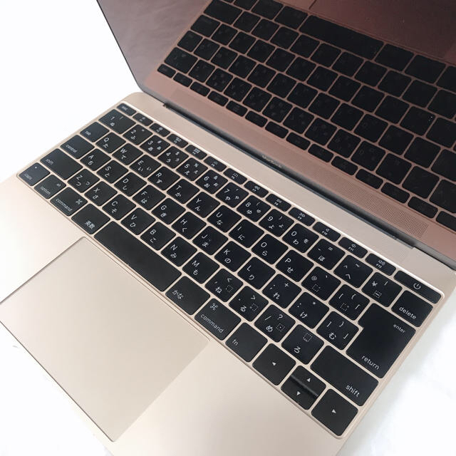 【外装超美品】macbook 12インチ Early 2015 ゴールド 故障