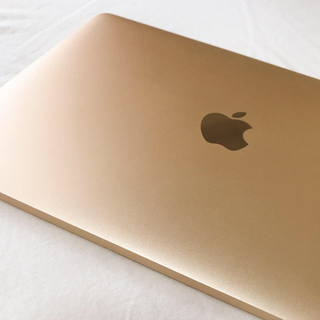 アップル(Apple)の【外装超美品】macbook 12インチ Early 2015 ゴールド 故障 (ノートPC)
