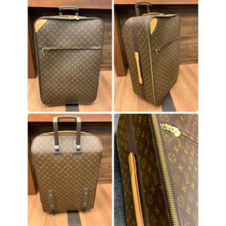 LOUIS VUITTON - 1回/希少￥35万品 ルイヴィトン M23248 ペガス70 キャリー モノグラの通販｜ラクマ