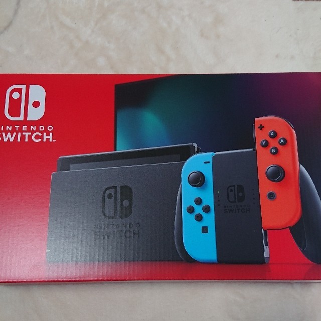 新品 正規品 任天堂 Switch 印なし ネオン 本体