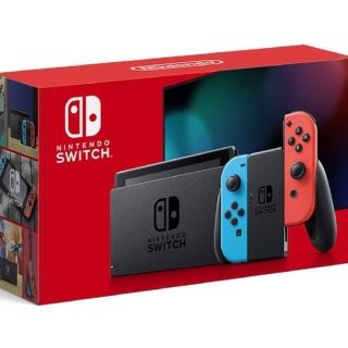 ニンテンドースイッチ(Nintendo Switch)の新品未開封 即日発送 Nintendo Switch ネオン 店舗印なし(家庭用ゲーム機本体)