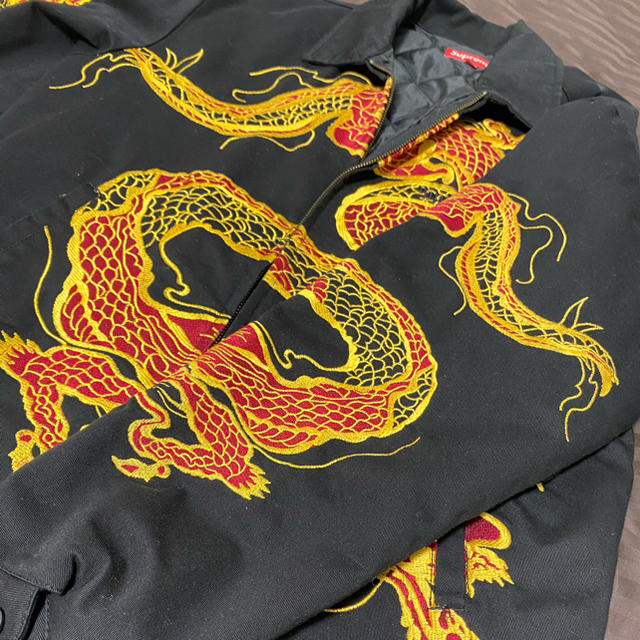 supreme dragon work jacket